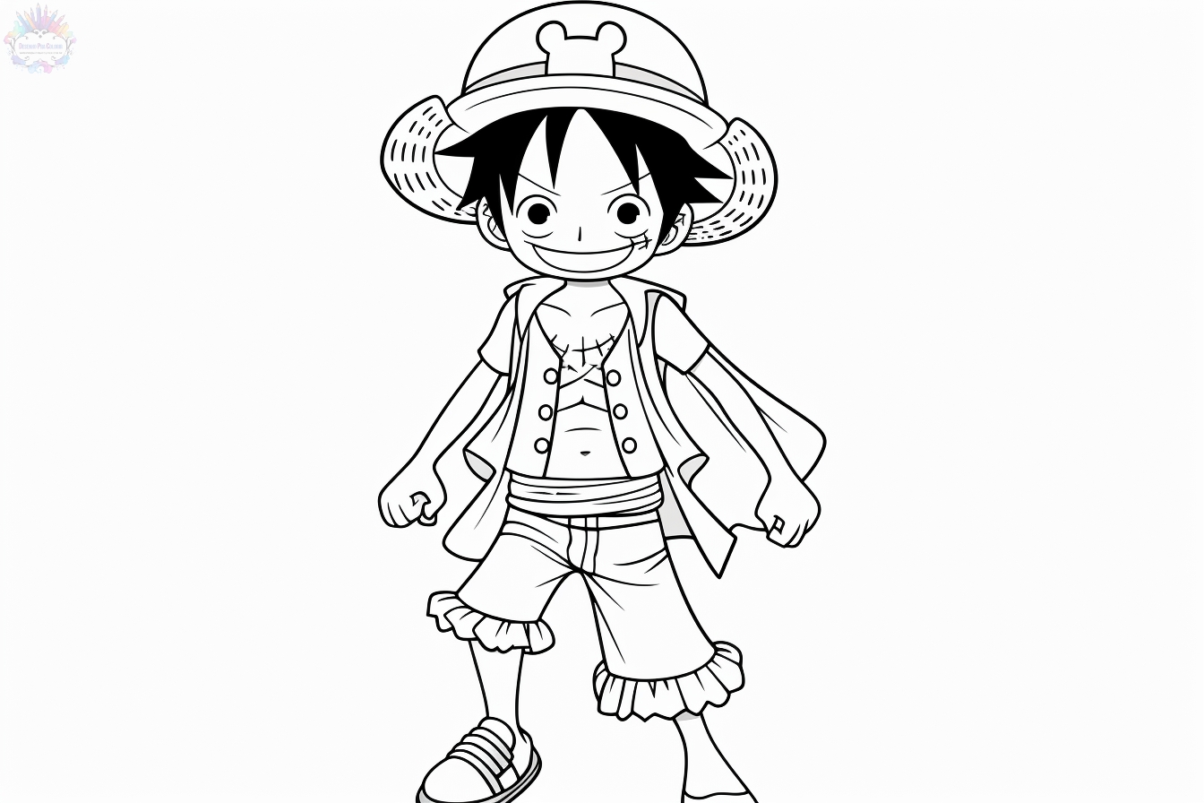 One piece coloring pages