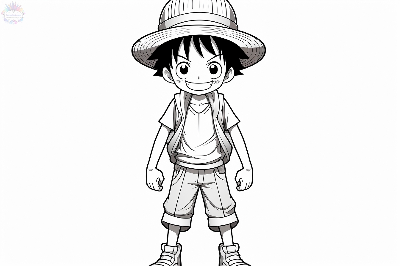 One piece coloring pages