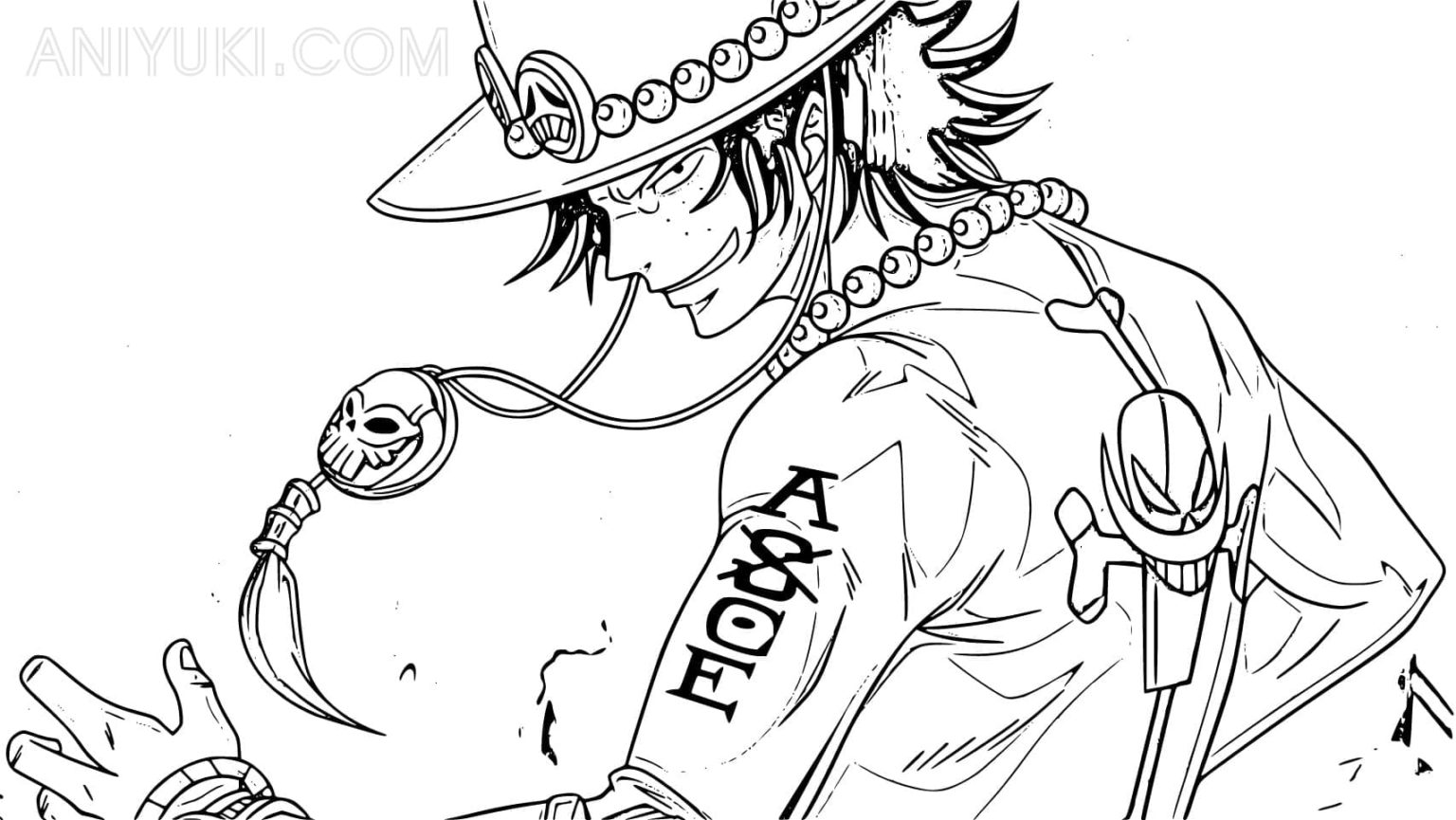 One piece coloring pages