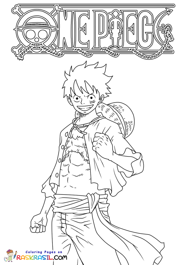 One piece coloring pages