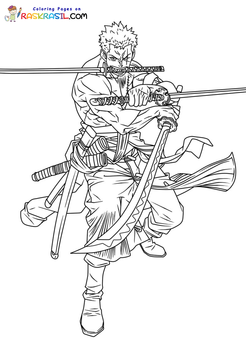 One piece coloring pages