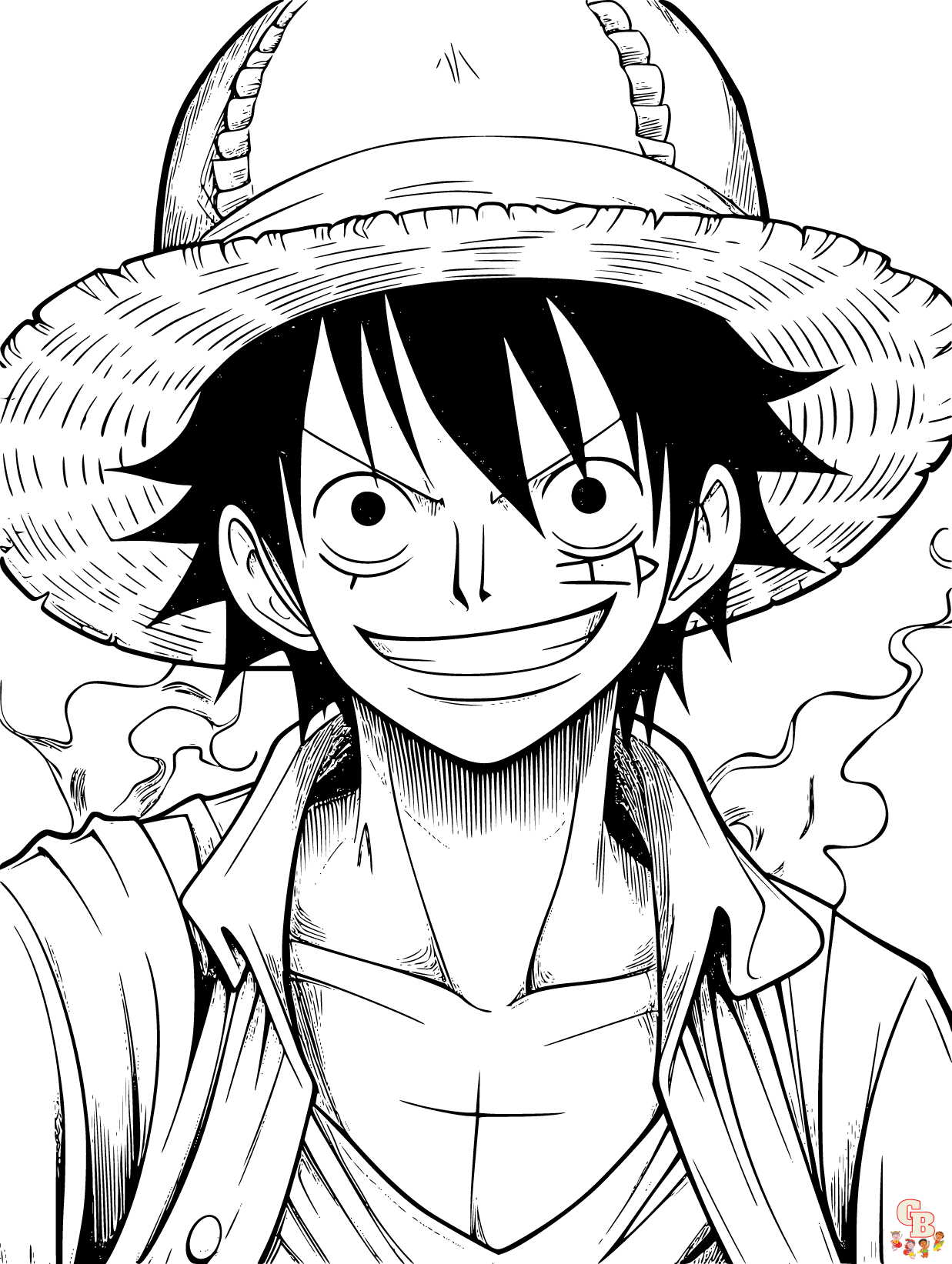 Explore the world of one piece with free printable coloring pages