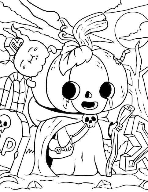 Page coloring halloween worksheet images