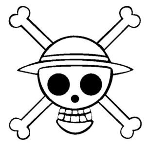 One piece coloring page printable for free download