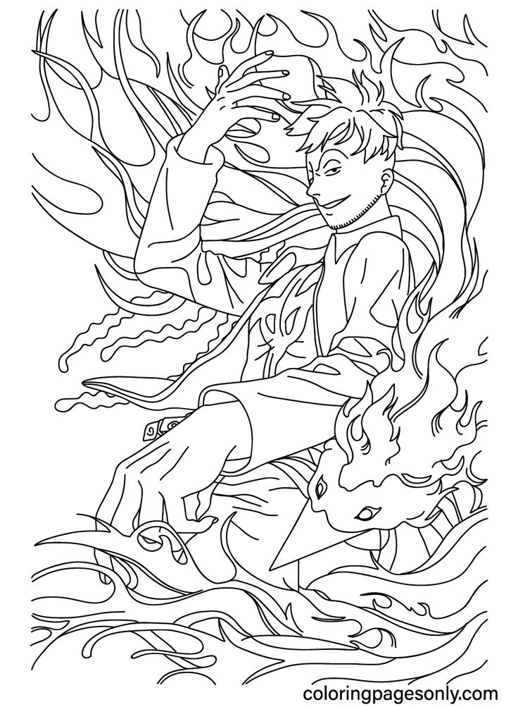 Marco one piece coloring pages