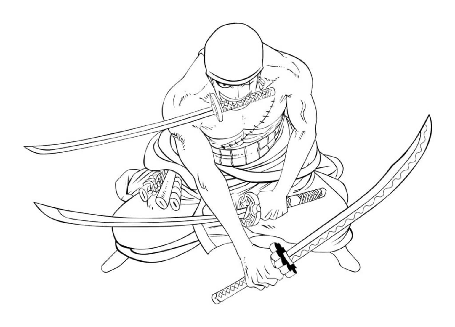 One piece coloring pages