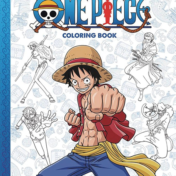 One piece official coloring book