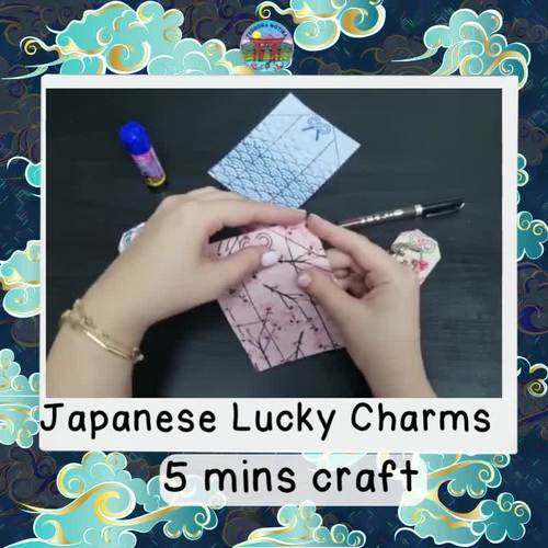 Japanese art craft lucky talisman omamori i origami by teodora notira