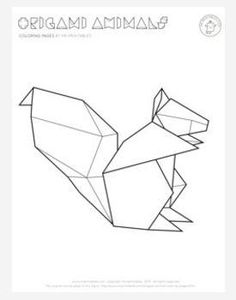 Printable origami ideas origami origami animals animal coloring pages