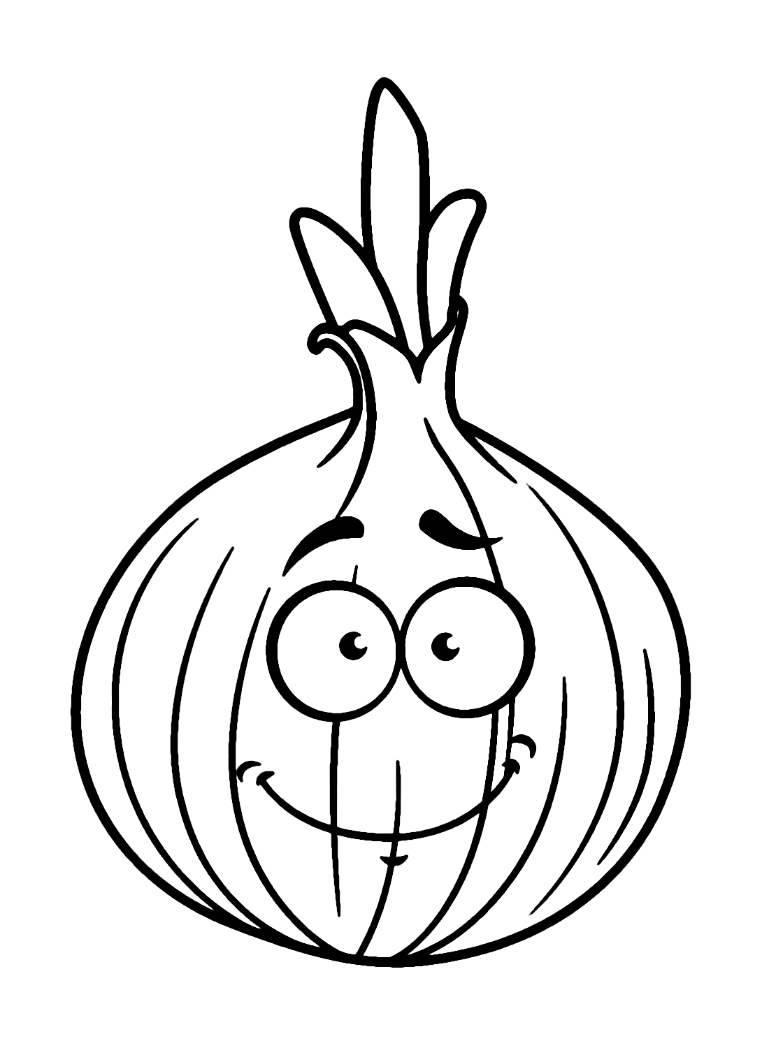 Onion coloring pages printable for free download