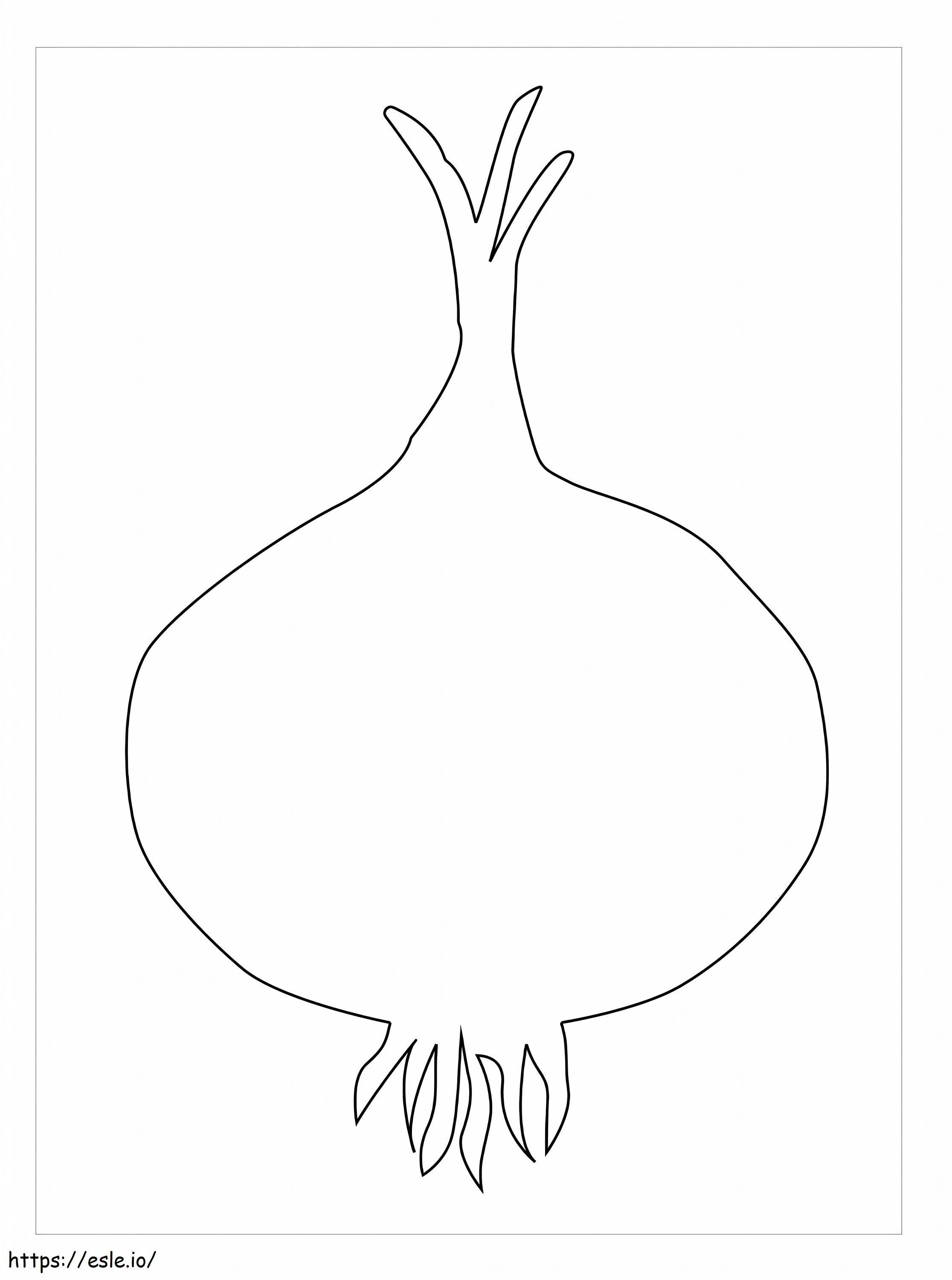 Onn outline coloring page