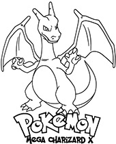 Ivysaur and onix coloring page to print