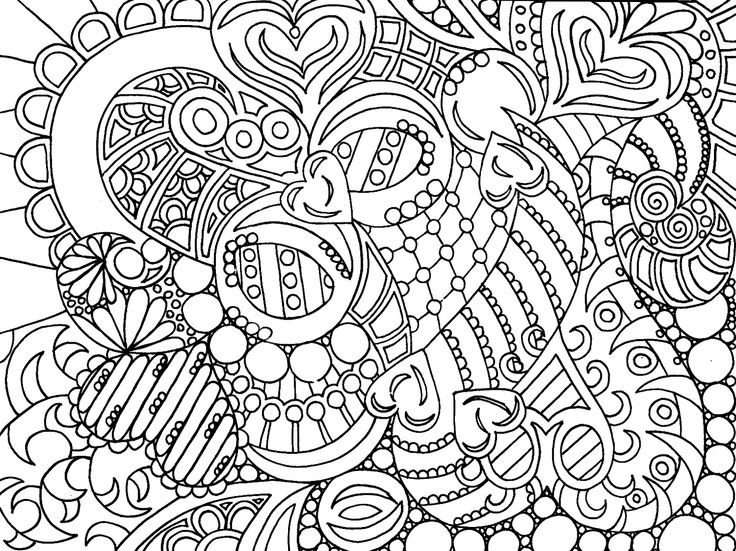 Patterned coloring pages for teens abstract coloring pages online coloring pages heart coloring pages