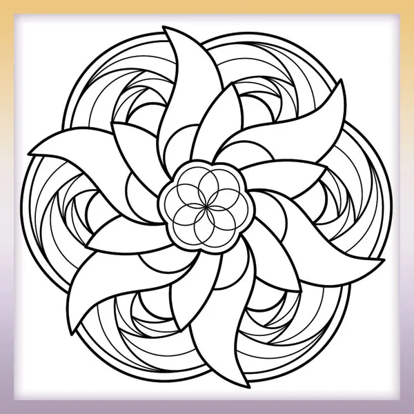 Antistress coloring pages â