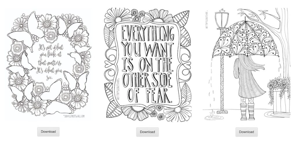 Adult coloring books online free websites