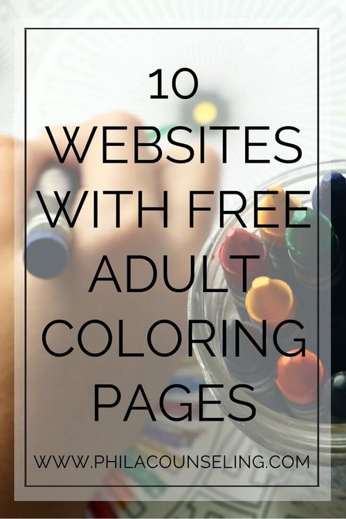 Mental health and wellness blog â great websites with free adult coloring pages jaclyn alper ma lpc