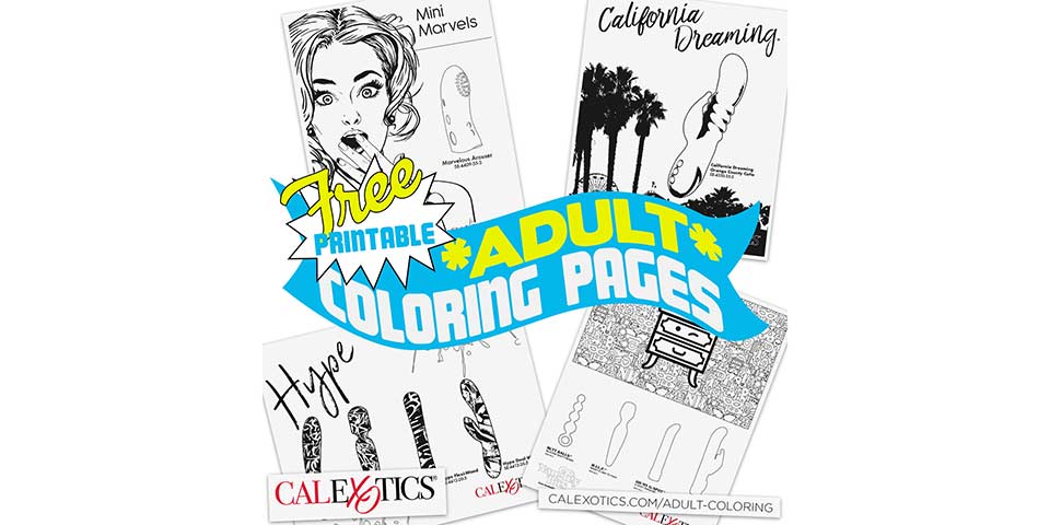 Calexotics offers free âadultâ coloring pages during the pandemic â ean online