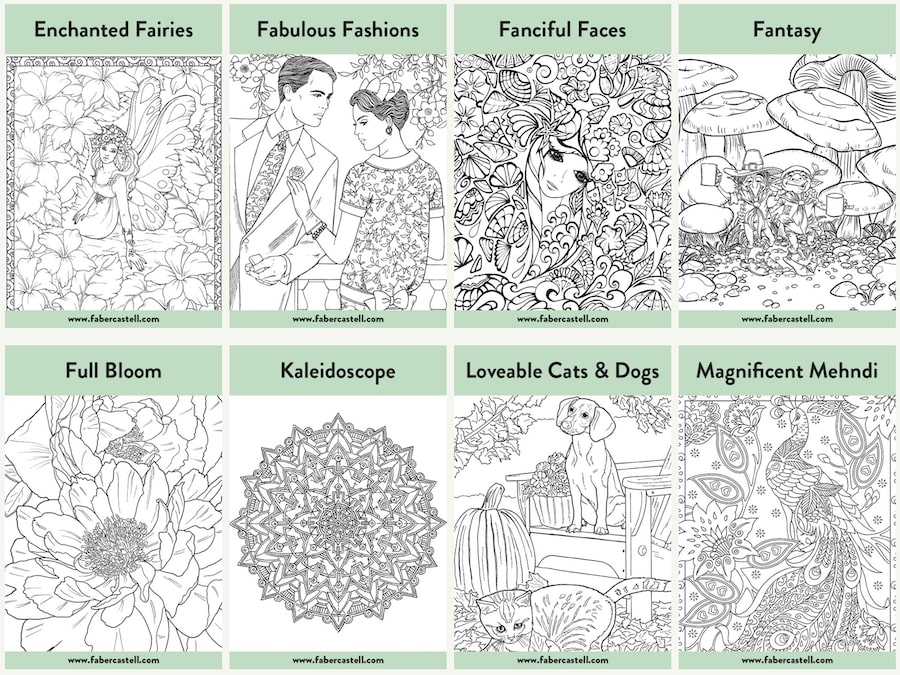 Adult coloring books online free websites