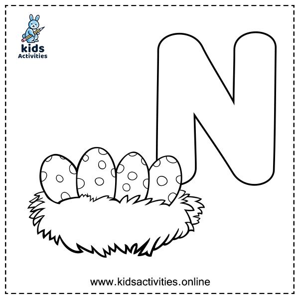 Free alphabet coloring pages