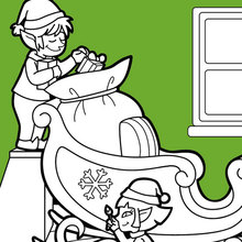 Christmas coloring pages