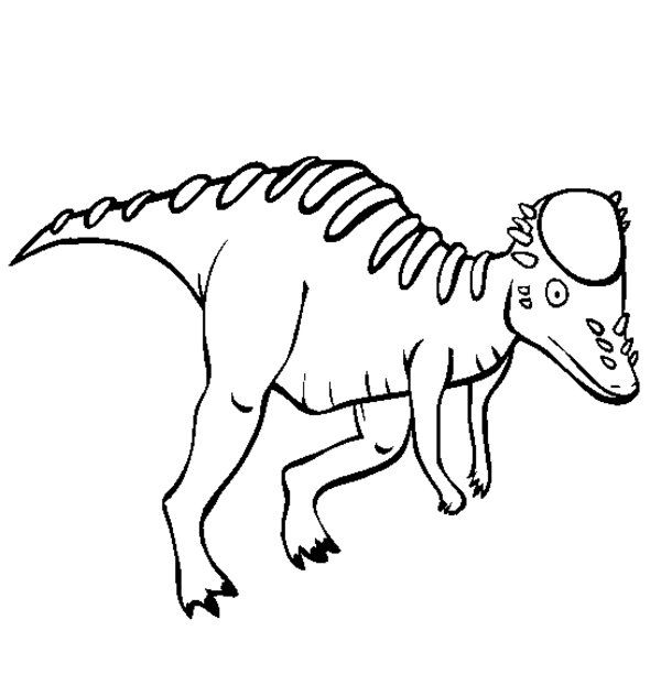 Pachycephalosaurus coloring page sketch coloring page online coloring pages coloring pages dinosaur coloring pages