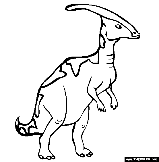 Dinosaur online coloring pages