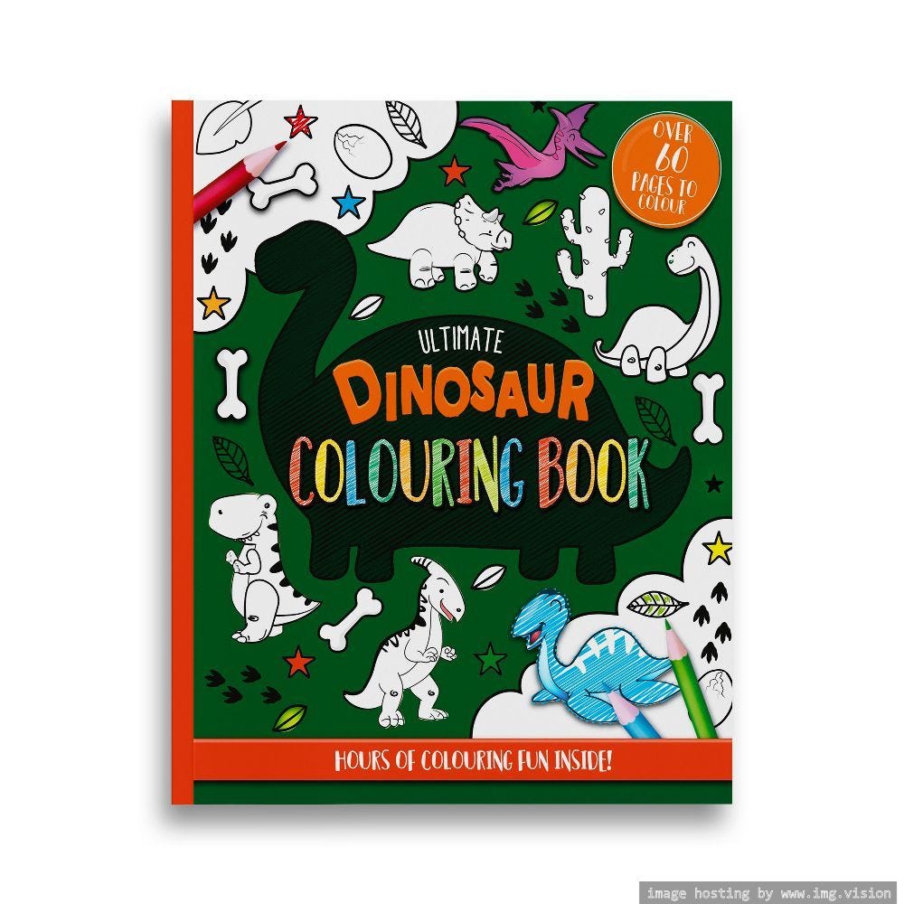 Buy eurowrap dinosaur coloring book online danube home uae