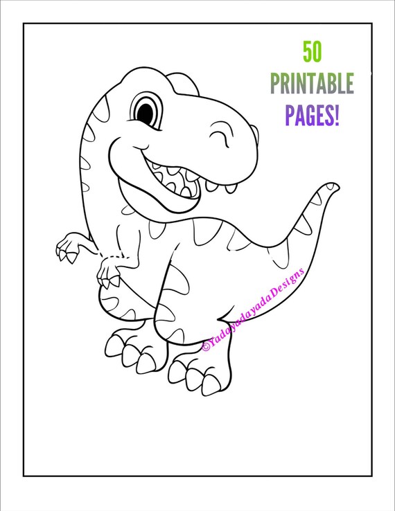 Buy dinosaur coloring pages for kids pages printable online in india