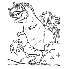 Top free printable unique dinosaur coloring pages online