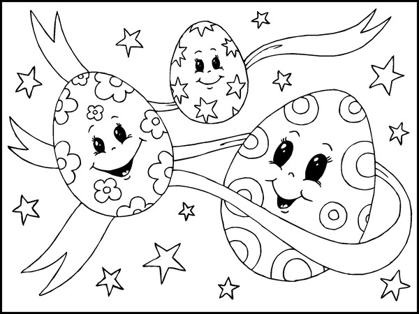 Easter online coloring