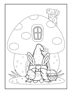 Free printable easter coloring pages sets