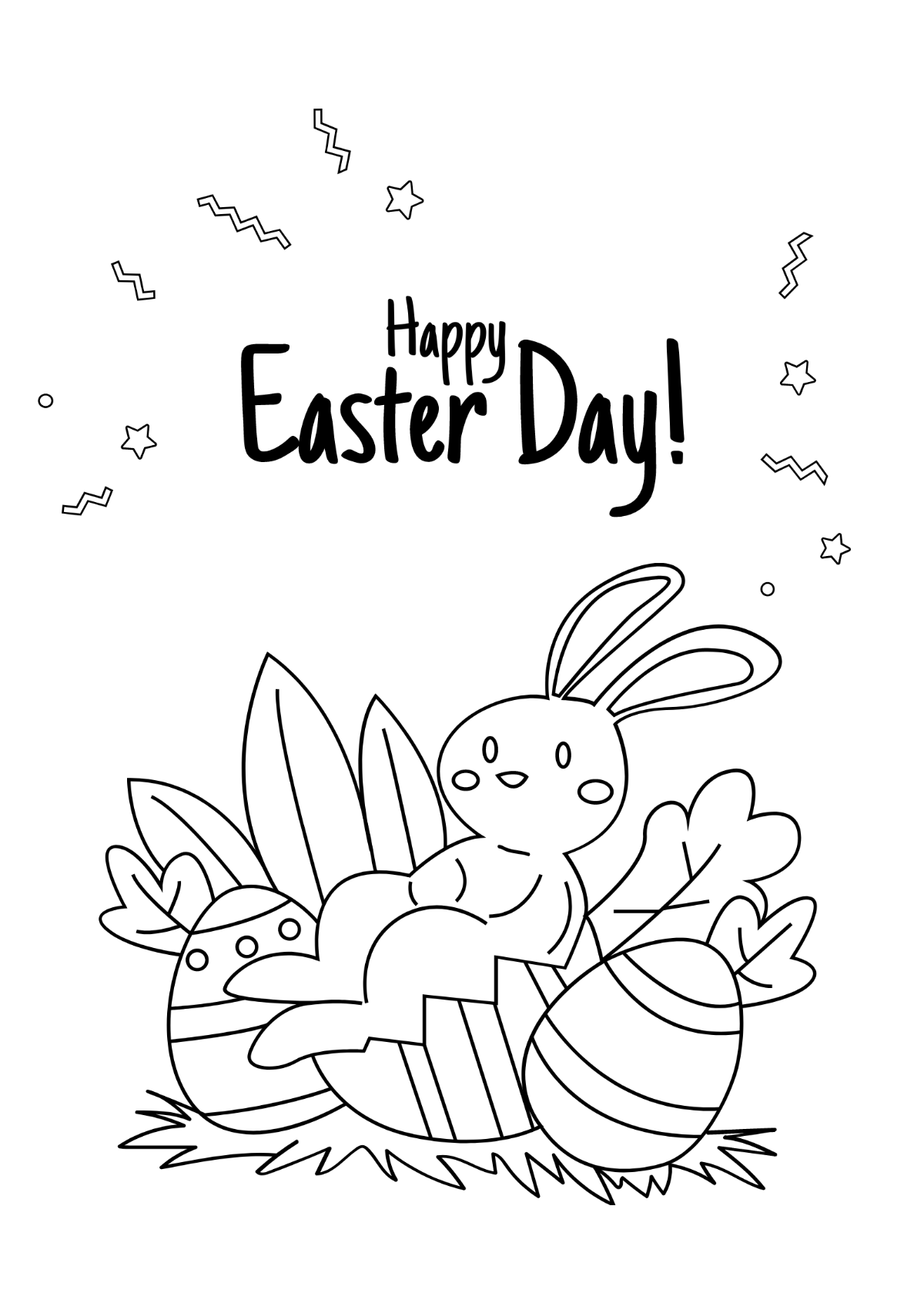 Free easter drawing s examples