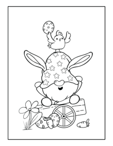 Free printable easter coloring pages sets