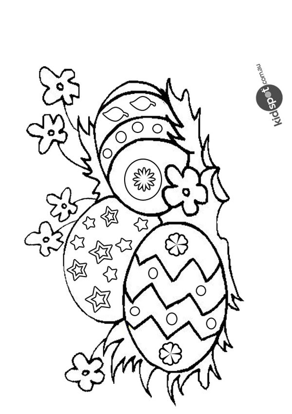 Free online easter egg colouring page easter coloring book coloring easter eggs easter coloring pages