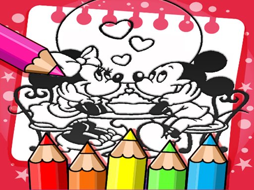 Play mickey mouse coloring book free online