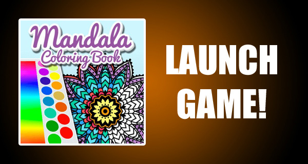 Mandala coloring book