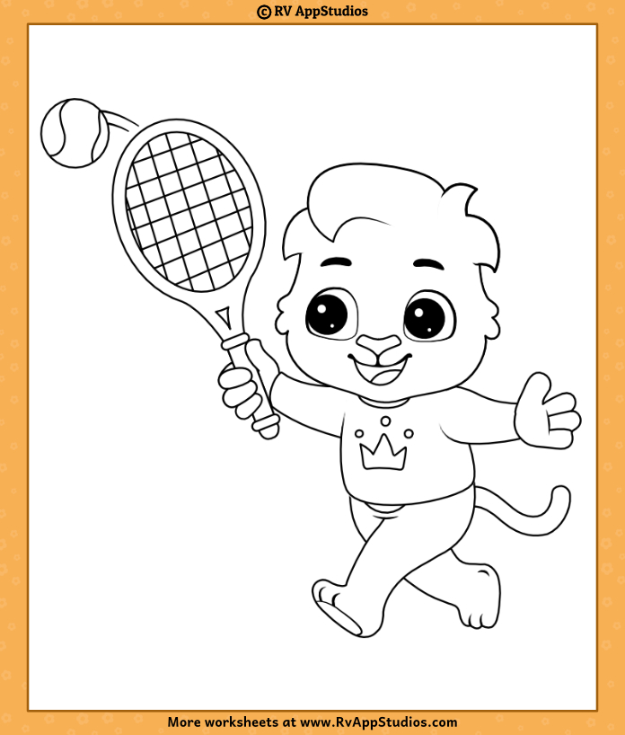 Free printable tennis coloring pages for kids best online tennis coloring sheets