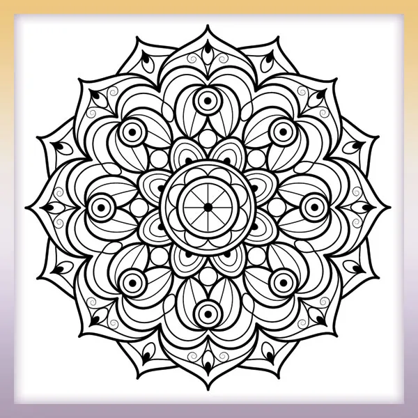 Antistress coloring pages â