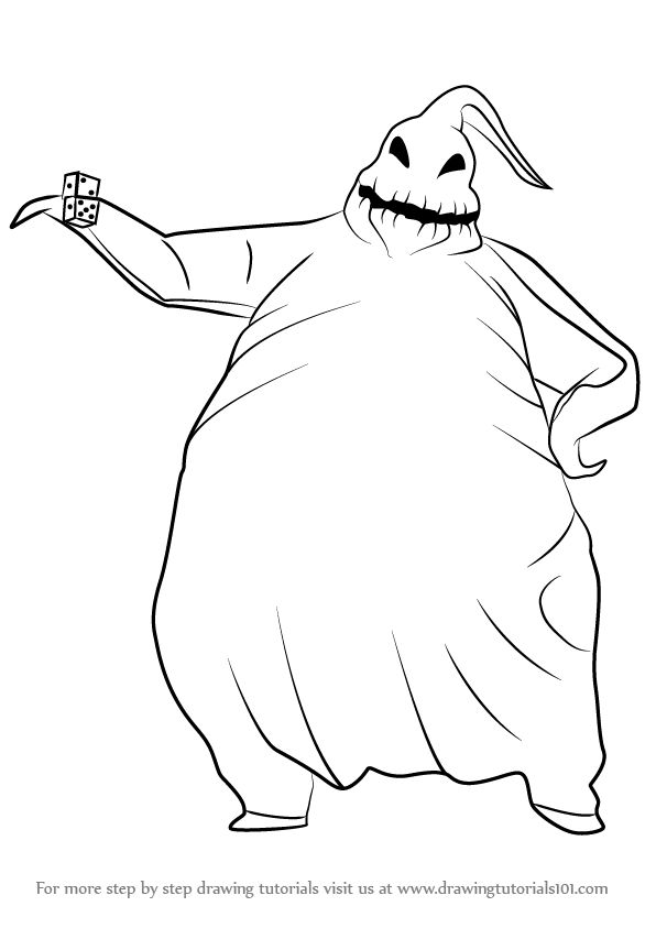 How to draw oogie boogie from the nightmare before â nightmare before christmas drawings nightmare before christmas tattoo nightmare before christmas characters