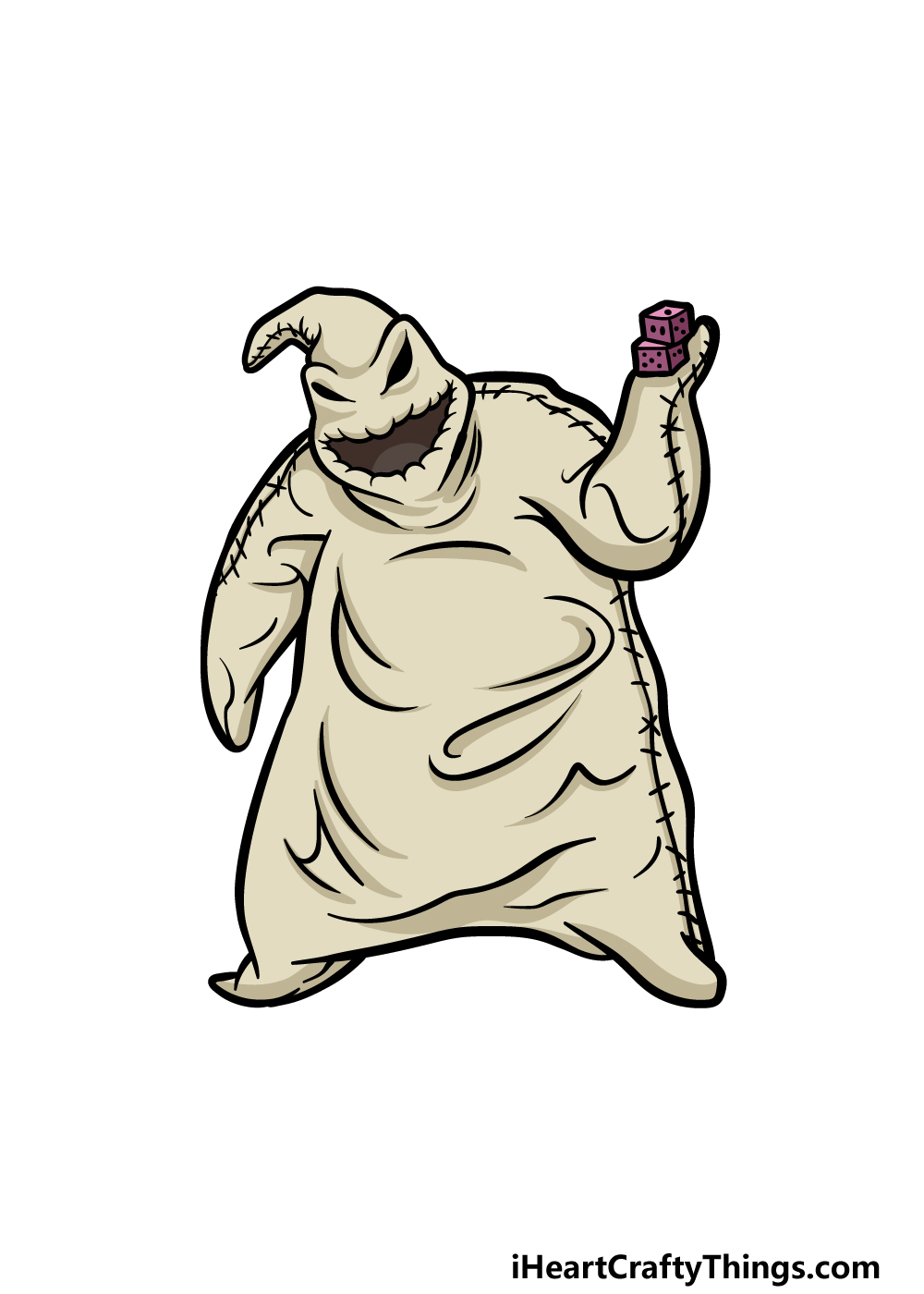 Oogie boogie drawing