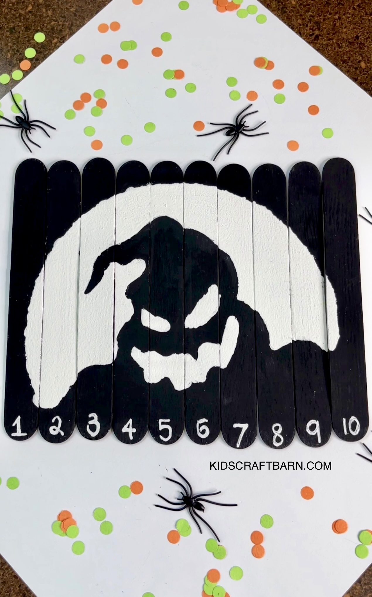 Diy oogie boogie puzzle