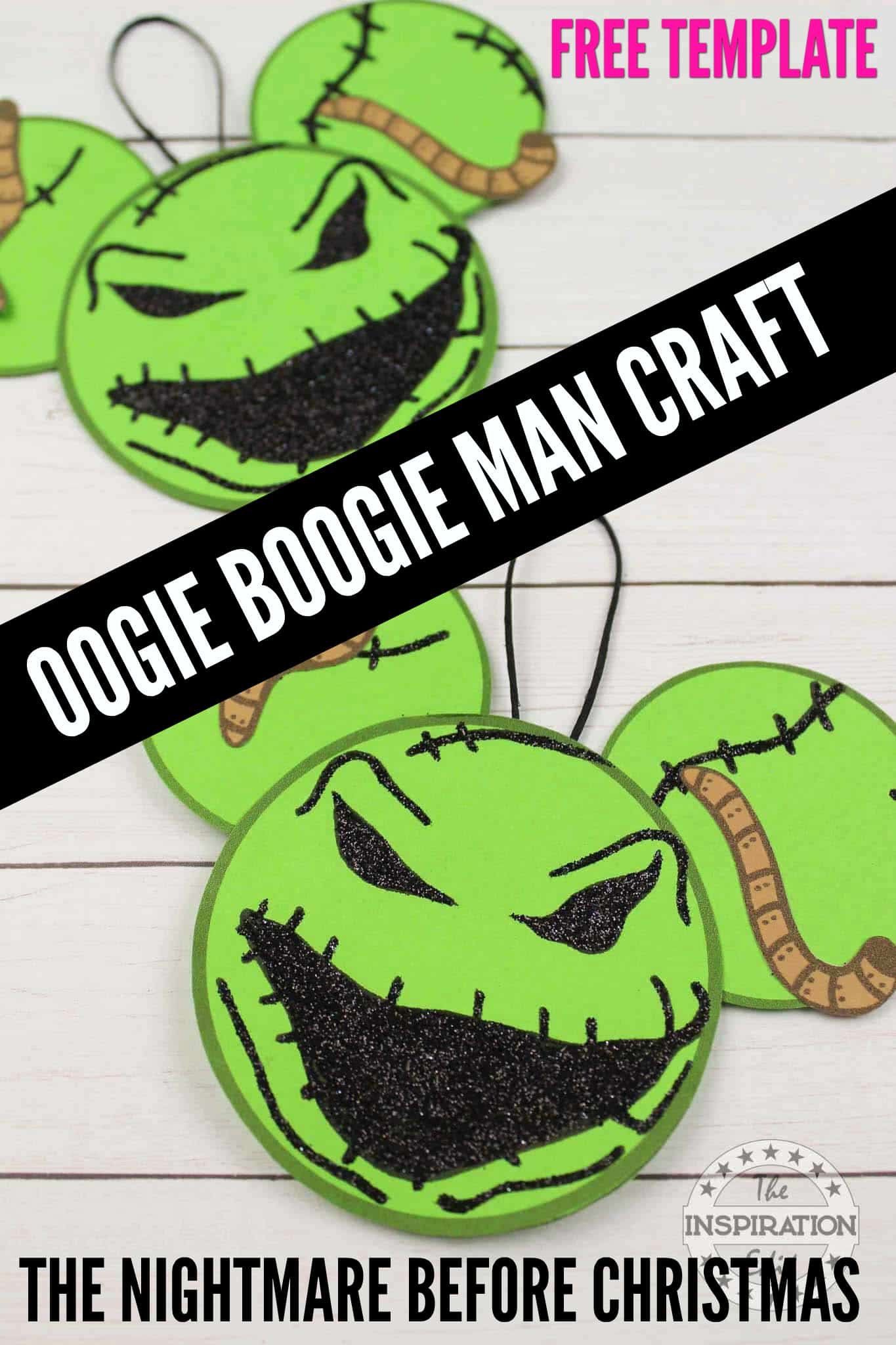 Oogie boogie man christmas decoration