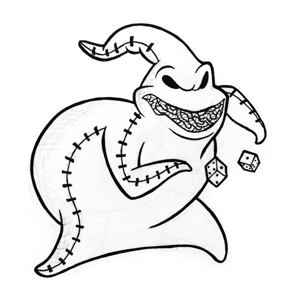 Christmas coloring pages nightmare before christmas drawings nightmare before christmas