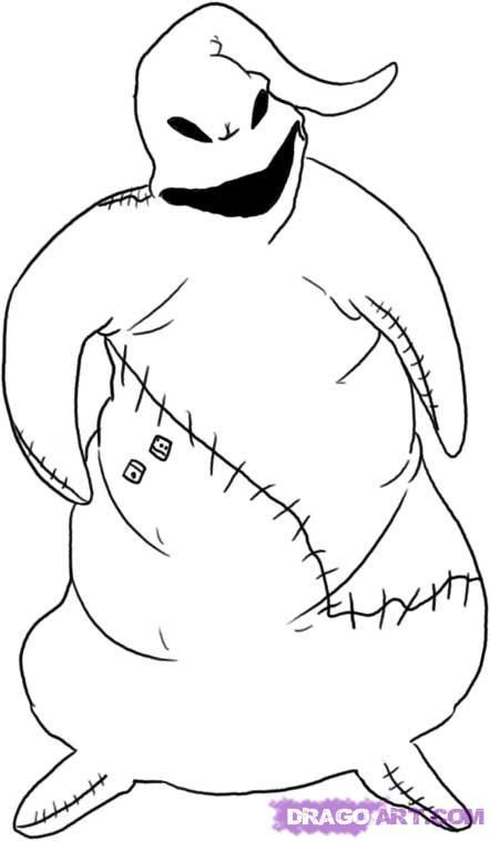 Printable coloring pages oogie boogie oogâ nightmare before christmas drawings nightmare before christmas characters sally nightmare before christmas