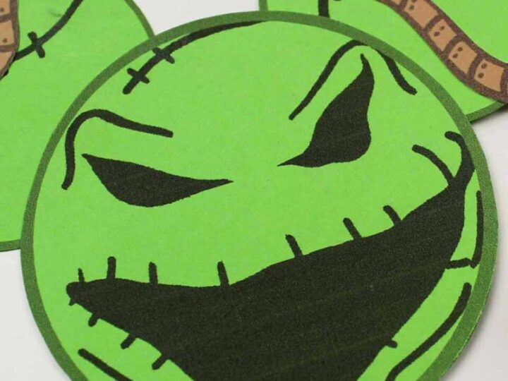 Oogie boogie christmas ornament craft nightmare before christmas