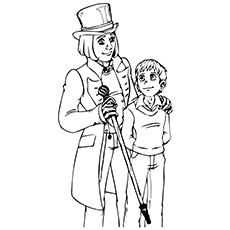 Top charlie and the chocolate factory coloring pages