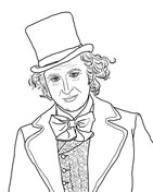 Charlie and chocolate factory coloring pages free coloring pages