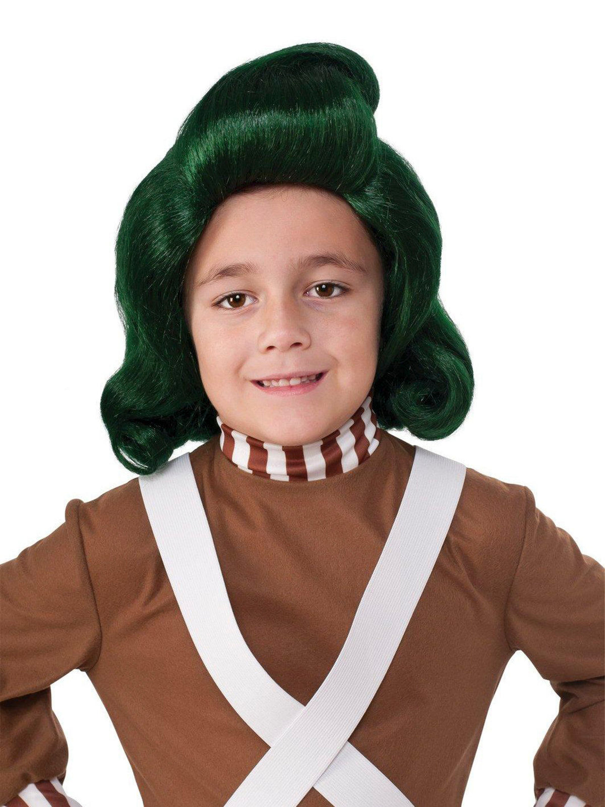 Willy wonka the chocolate factory oompa loompa child wig â costume super center