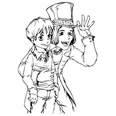 Top charlie and the chocolate factory coloring pages