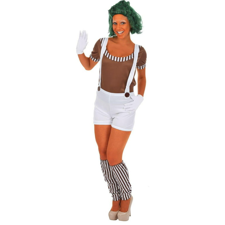 Chocolate workeroompa loompa womens costume